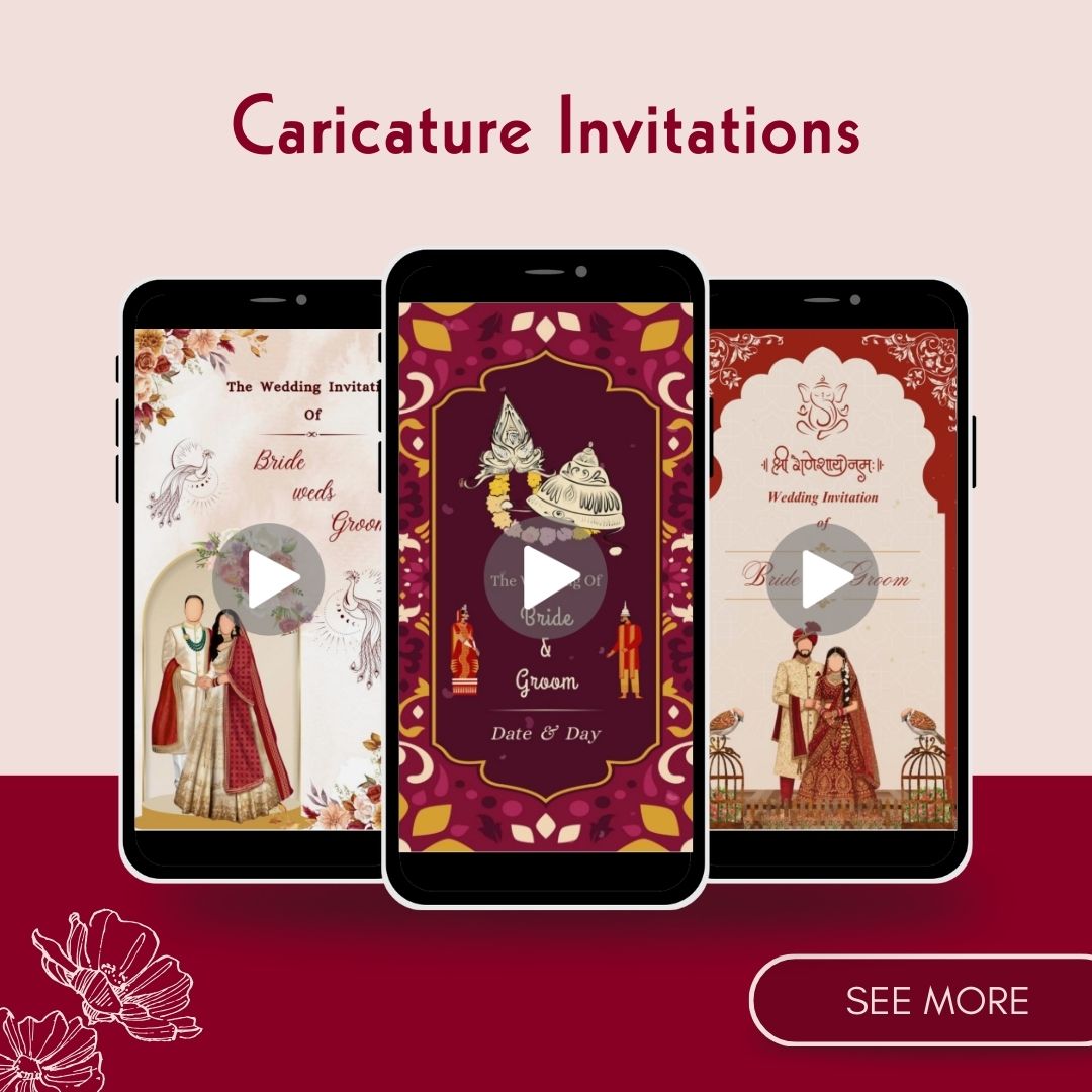 Caricature Invitations