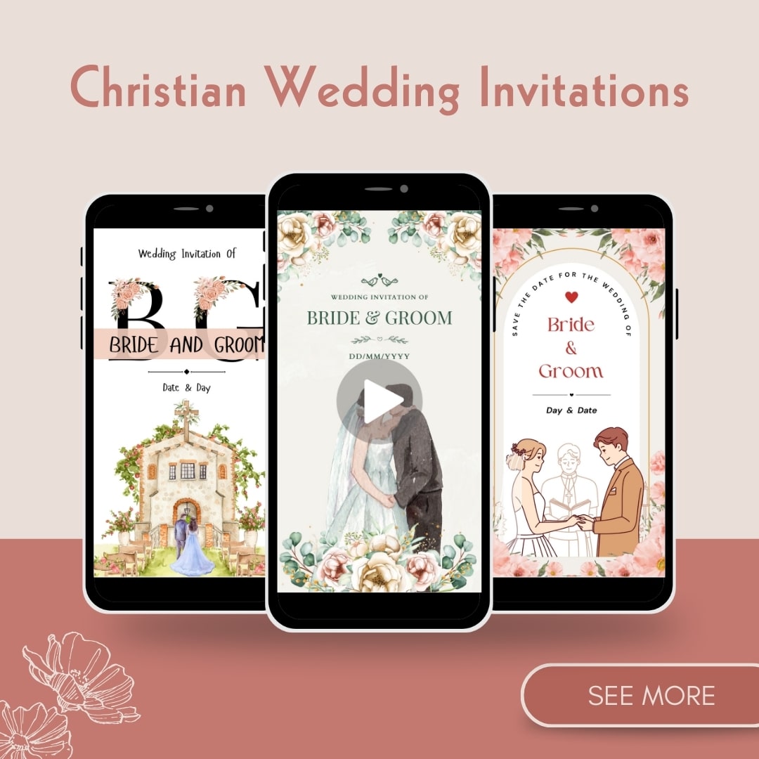 Christian Wedding Cards