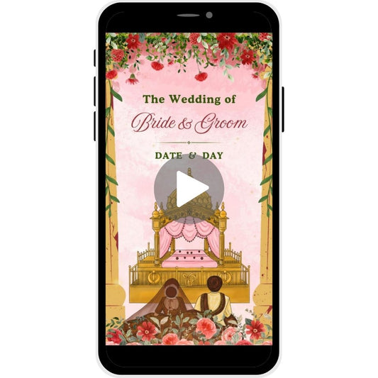Rosewood Affair Punjabi Wedding Invitation Video