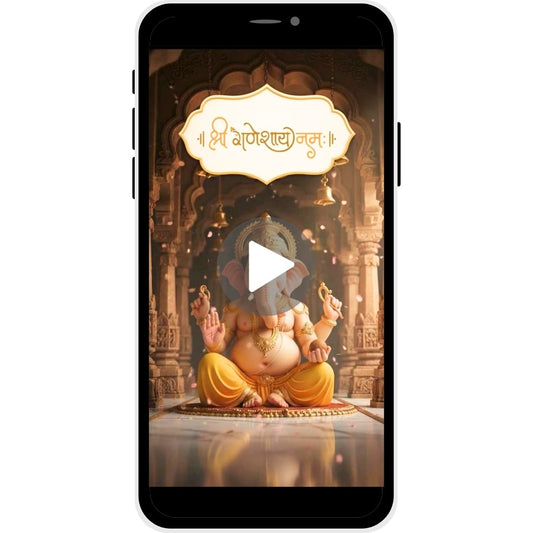 Divine Blessings 3D Wedding Invitation Video