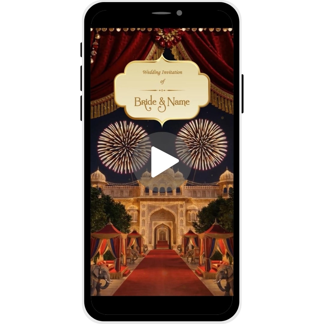 Majestic Union 3D Wedding Invitation Video