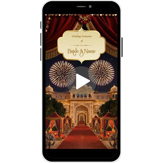 Majestic Union 3D Wedding Invitation Video