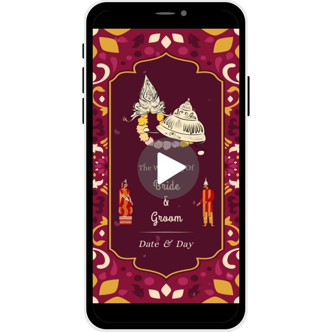 Whispers of Eternity Bengali Wedding Invitation Video