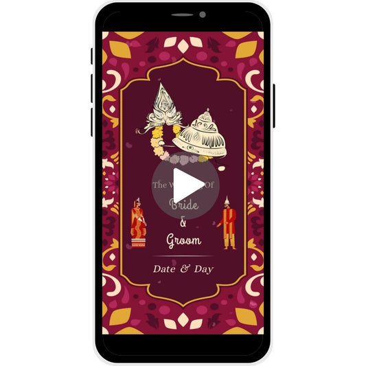 Whispers of Eternity Bengali Wedding Invitation Video