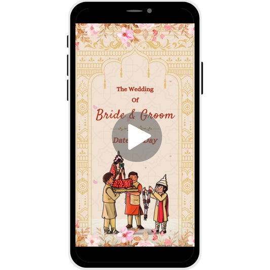 Divine Vows Bengali Wedding Invitation Video