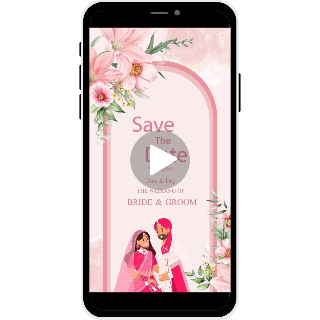 Everlasting Love Save The Date Invitation Video