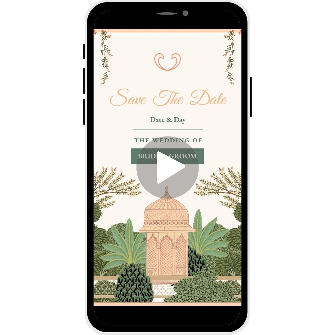 Whispering Leaves Save The Date Invitation Video